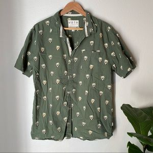 VSTR Panda Button Down Shirt